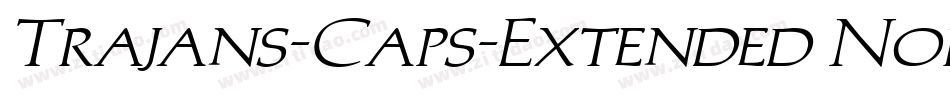 Trajans-Caps-Extended Normal字体转换